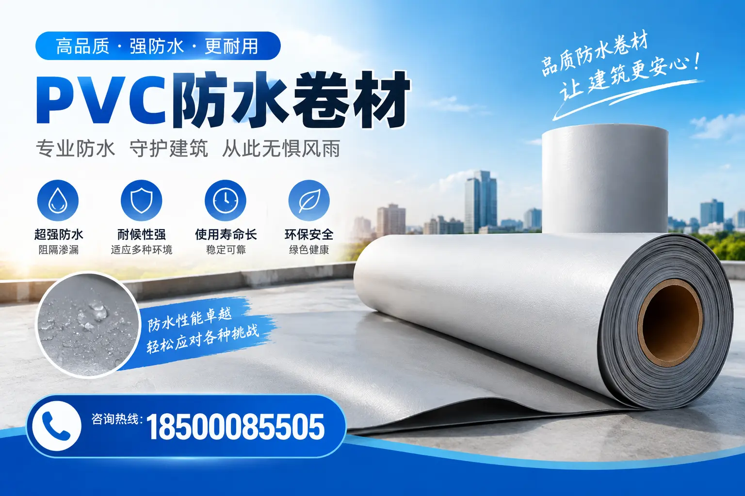 如何选择高质量的PVC防水卷材？阜新消费者必看指南